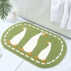 Cartoon cute cat bathroom toilet water absorbent non slip floor mat simple household bedroom door mat