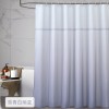 Bathroom curtain waterproof thickened polyester shower curtain European digital shower curtain bathroom partition curtain customization