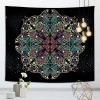 Mandala tapestry bedroom decorative cloth ins style simple art Bohemian hanging cloth live broadcast background cloth