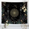 Mandala tapestry bedroom decorative cloth ins style simple art Bohemian hanging cloth live broadcast background cloth