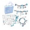 Hot cartoon pink set diy handmade jewelry children's bracelet women exquisite gift box gift bracelet