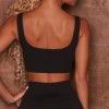 European and American knitted sexy women's sports short sleeve shorts fitness clothes seamless Yoga suit 