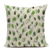 Leaf pillow cover sofa cushion nap cushion waist cushion cover pillow cover seat cushion cover