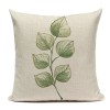 Leaf pillow cover sofa cushion nap cushion waist cushion cover pillow cover seat cushion cover