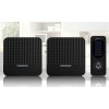 One driven two doorbell remote wireless solar doorbell intelligent music doorbell elderly pager
