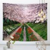 Forest series hanging cloth four seasons scenery background decoration Nordic style bedroom living room wall tapestry customization