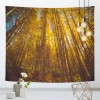 Forest series hanging cloth four seasons scenery background decoration Nordic style bedroom living room wall tapestry customization