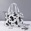 Ins tide cow pattern waterproof handbag cosmetic bag net red portable washing bag creative waterproof travel storage bag