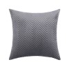 Modern simple light luxury geometric quilted pillow cover model room sofa pillow bedroom bedside cushion waist pillow