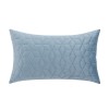 Modern simple light luxury geometric quilted pillow cover model room sofa pillow bedroom bedside cushion waist pillow
