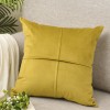 Pillow cover living room sofa velvet cushion light luxury model room sofa pillow back Plush sofa pillow cover
