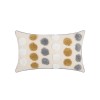 Nordic Bohemian style living room sofa pillow ins light luxury cotton canvas tufted waist pillow cushion pillow case