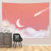 Ins maiden heart oil painting wallpaper background cloth dormitory room bedroom decoration hanging cloth background cloth