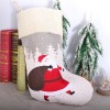 Christmas decoration stockings Christmas stockings pendant Christmas Snowman Christmas stockings Santa Claus Christmas decoration stockings