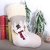 Christmas decoration stockings Christmas stockings pendant Christmas Snowman Christmas stockings Santa Claus Christmas decoration stockings