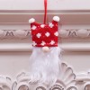 Christmas small cloth pendant faceless bearded old man dwarf old man christmas tree pendant Decoration