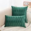 Nordic simple Dutch velvet pillow corrugated cushion cover living room sofa waist