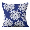Geometric Pillow Cover Blue Bohemian geometric wave lattice pillow cover European pattern