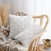 Ins wind pillow case star yellow flower pillow case simple living room waist pillow tufted drift window flower pillow
