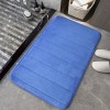 Simple solid color coral velvet quilted floor mat toilet bathroom absorbent doormat household porch foot mat custom made
