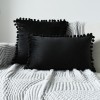 Nordic ins wool ball velvet pillow cover waist back retro pillow Plush Dutch velvet sofa pillow back