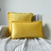 Nordic ins wool ball velvet pillow cover waist back retro pillow Plush Dutch velvet sofa pillow back