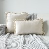 Nordic ins wool ball velvet pillow cover waist back retro pillow Plush Dutch velvet sofa pillow back