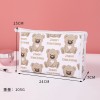 Japan and South Korea net red cute bear portable cosmetic bag large capacity cosmetic storage bag travel handbag