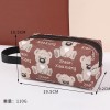 Japan and South Korea net red cute bear portable cosmetic bag large capacity cosmetic storage bag travel handbag