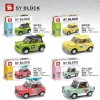 S brand 5005-5012Q version of car building block model small particles assembled and inserted children's toys gift gifts