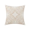 Ins cotton canvas chain embroidery pillow cover Nordic B & B living room sofa pillow cushion