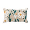 Ins cotton canvas chain embroidery pillow cover Nordic B & B living room sofa pillow cushion
