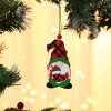 Christmas decorations painted wooden pendant Christmas tree faceless old man Rudolph pattern Pendant