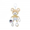 Cute cartoon animal elephant koala white rabbit baby plush toy bed trailer hanging manufacturer