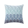 Nordic simple embroidered pillow cushion cotton canvas chain embroidered sofa seat pillow cover
