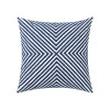 Nordic simple embroidered pillow cushion cotton canvas chain embroidered sofa seat pillow cover