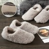 Lovers home cotton shoes, indoor confinement shoes, warm bag with plush slippers, women's winter