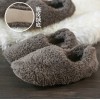 Lovers home cotton shoes, indoor confinement shoes, warm bag with plush slippers, women's winter