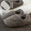 Lovers home cotton shoes, indoor confinement shoes, warm bag with plush slippers, women's winter