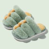 Children cotton slippers Winter parent-child drag home non-slip cotton shoes for boys and girls