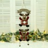 Christmas supplies Santa Claus Snowman elk door hanging decoration window hanging Christmas decorations
