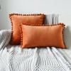Wool ball cushion ns Nordic wool ball velvet pillow cover waist leaning against Dutch wool ball sofa pillow cover backrest