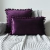 Wool ball cushion ns Nordic wool ball velvet pillow cover waist leaning against Dutch wool ball sofa pillow cover backrest