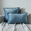 Wool ball cushion ns Nordic wool ball velvet pillow cover waist leaning against Dutch wool ball sofa pillow cover backrest