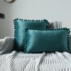 Wool ball cushion ns Nordic wool ball velvet pillow cover waist leaning against Dutch wool ball sofa pillow cover backrest