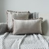 Wool ball cushion ns Nordic wool ball velvet pillow cover waist leaning against Dutch wool ball sofa pillow cover backrest