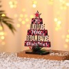 Christmas decorations Christmas tree modeling English letters desktop decorations party party decorations