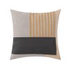 Nordic embroidered cotton canvas chain embroidered ins pillow cushion cover model room car sofa chair pillow