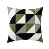 Nordic embroidered cotton canvas chain embroidered ins pillow cushion cover model room car sofa chair pillow