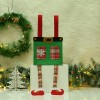 Christmas Candy Bag Christmas decorations holiday party supplies long leg Santa Gift Bag